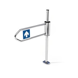 Portillon mécanique Ouverture Simple INOX