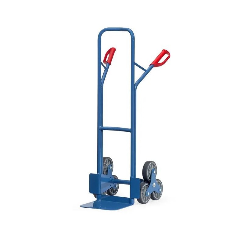 Diable de manutention en escalier acier 3 roues│Made in Europe
