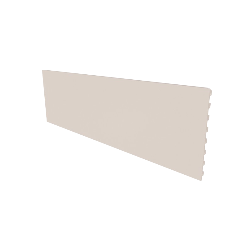 Fond de gondole plein blanc