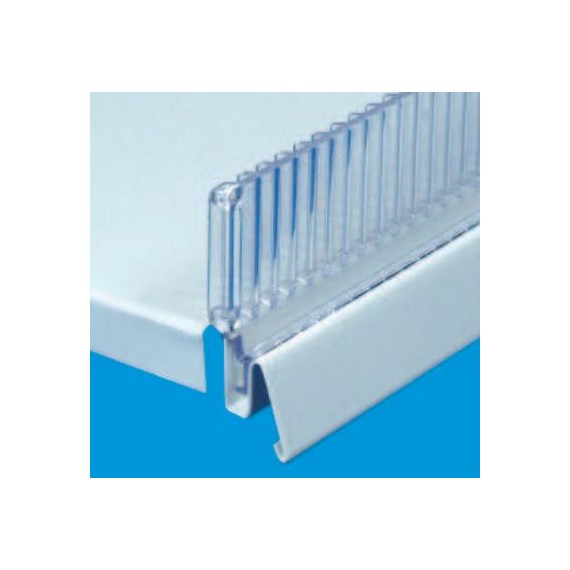 Façade gondole plexi crantée