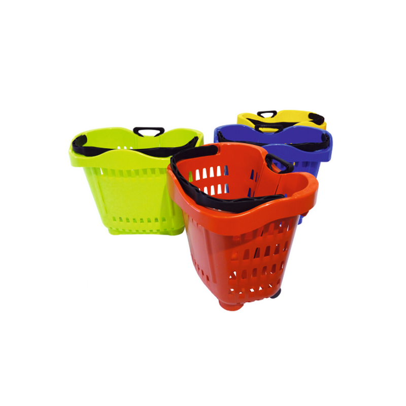 Panier roulettes 43 litres