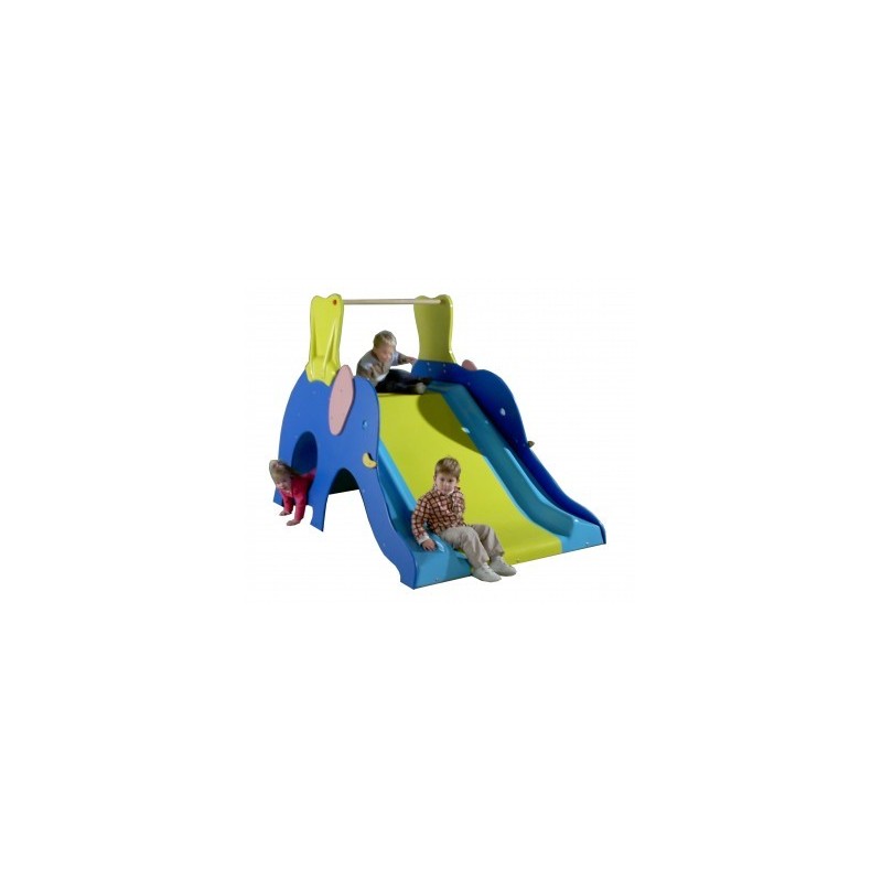 Toboggan éléphant bleu ou rose | Agenc-Mag | Autoclave