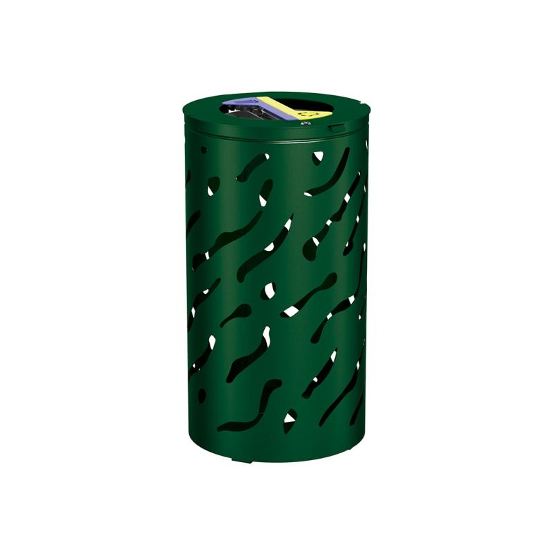 Corbeille Venise tri sélectif 2 flux