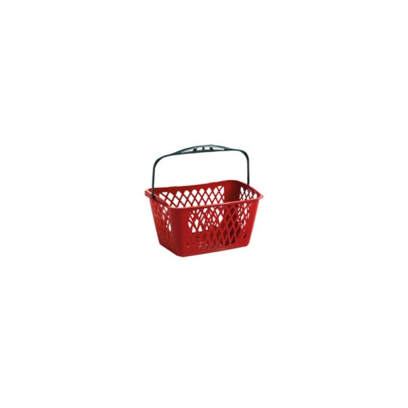 Panier magasin 33 litres libre service - Robuste et léger