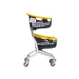 Chariot double panier 70 litres