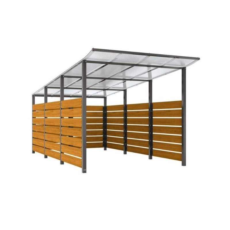 Abri conteneur Modulo pour cacher les bacs et collecteurs