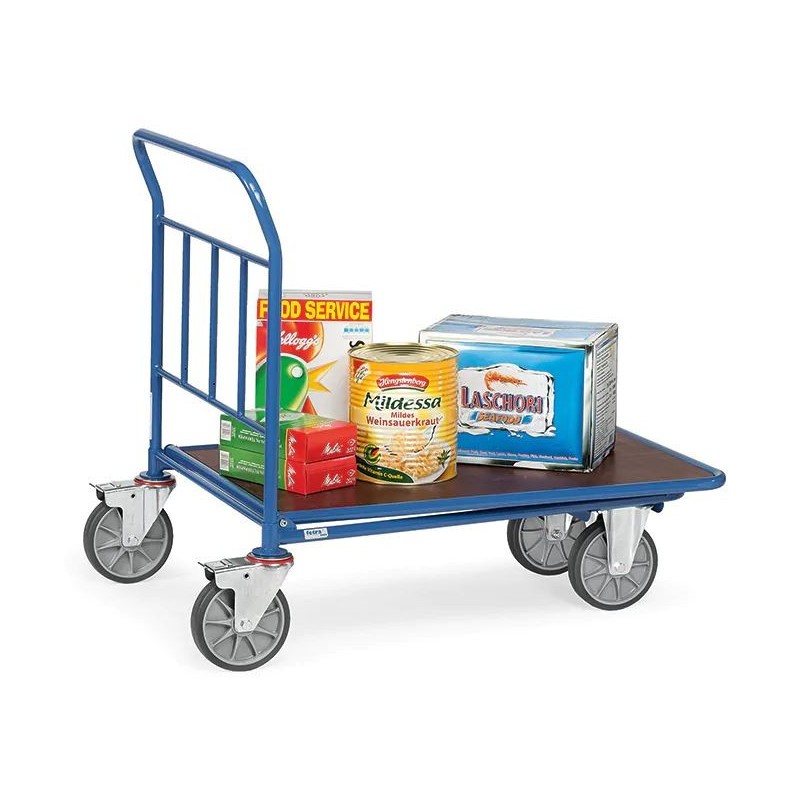 Chariot Emboîtable sur roulettes, plateau antidérapant stockage facile