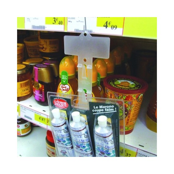 Bande Cross merchandising crochet RIGIDE