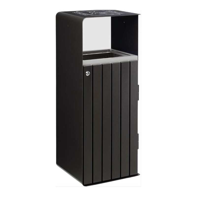 Corbeille Artri d'une capacité de 110L, pour équiper vos extérieurs